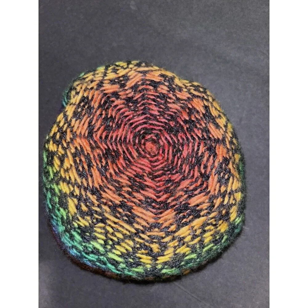Handmade colorful hand